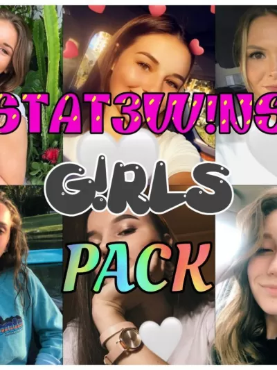 STAT£W!NS T££N G!RLS PACK ️‍