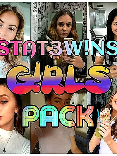 STAT3W!NS - HLB 4LBUMS - SN4PW!NS - C3L€BJAR€D G!RLS PACK - STW540