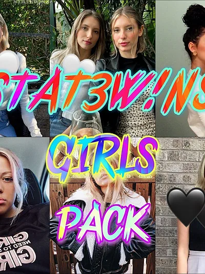 STAT3W!NS - HLB 4LBUMS - SN4PW!NS - C3L€BJAR€D G!RLS PACK - STW699 ️‍
